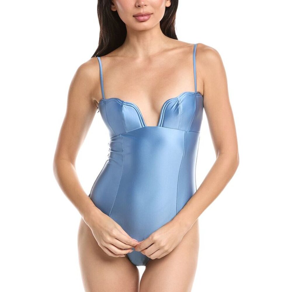 Devon Windsor Womens Miller One-Piece, Blue